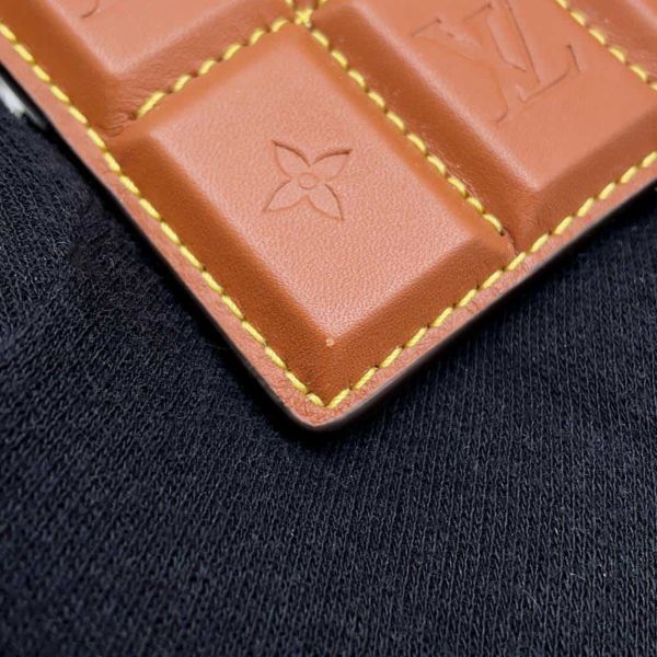 ルイヴィトン バッグチャーム LV チョコレートバー モノグラム レザー M01478 ヴィトン キーホルダー