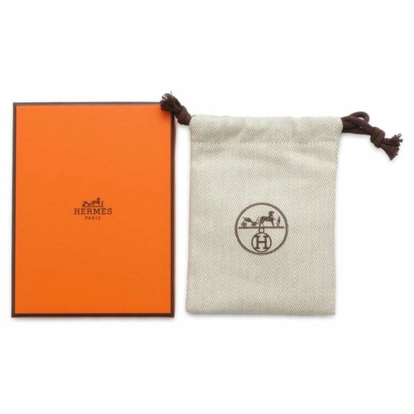 エルメス ネックレス コル H ブラック/ゴールド金具 HERMES アクセサリー 黒