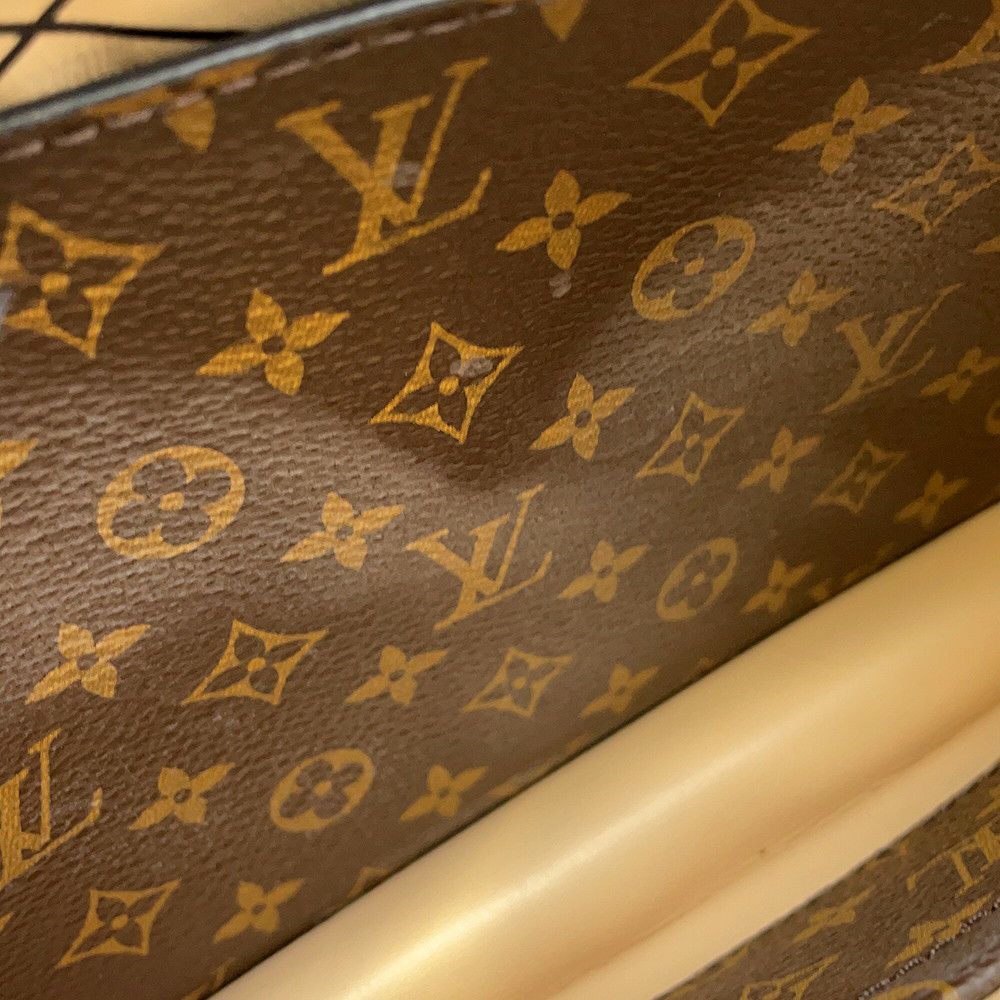 ルイヴィトン ショルダーバッグ モノグラム・リバース トランククラッチ M43596 LOUIS VUITTON