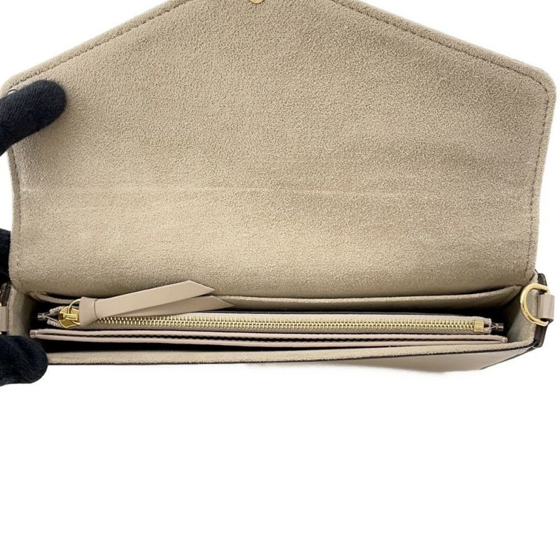 ルイヴィトン チェーンウォレット エピ ポシェット・フェリシー M68758 LOUIS VUITTON 財布