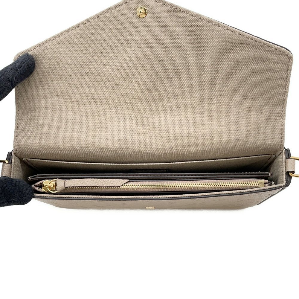 ルイヴィトン チェーンウォレット モノグラム・アンプラント ポシェット・フェリシー M68697 LOUIS VUITTON