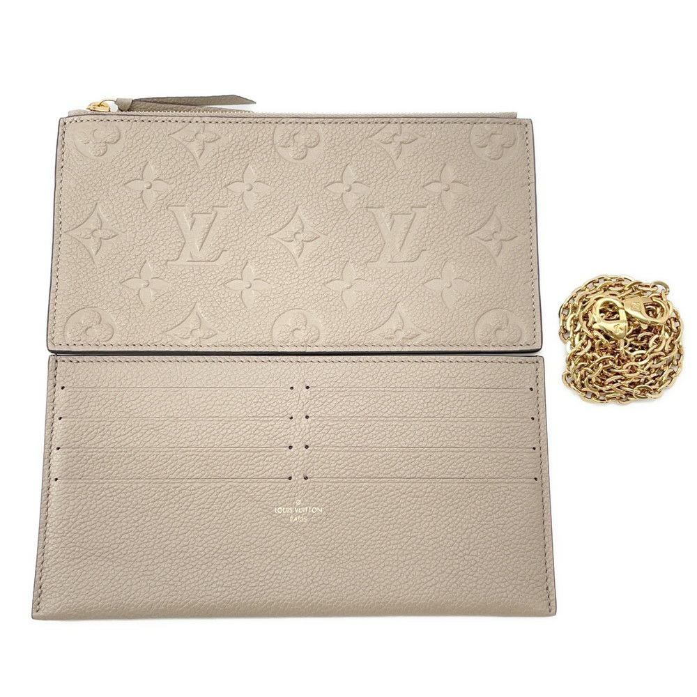 ルイヴィトン チェーンウォレット モノグラム・アンプラント ポシェット・フェリシー M68697 LOUIS VUITTON