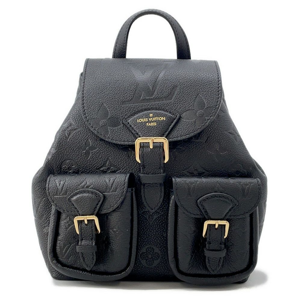 ルイヴィトン リュックサック モノグラム・アンプラント バックアップ M47072 LOUIS VUITTON バックパック 黒 ブラック バッグ