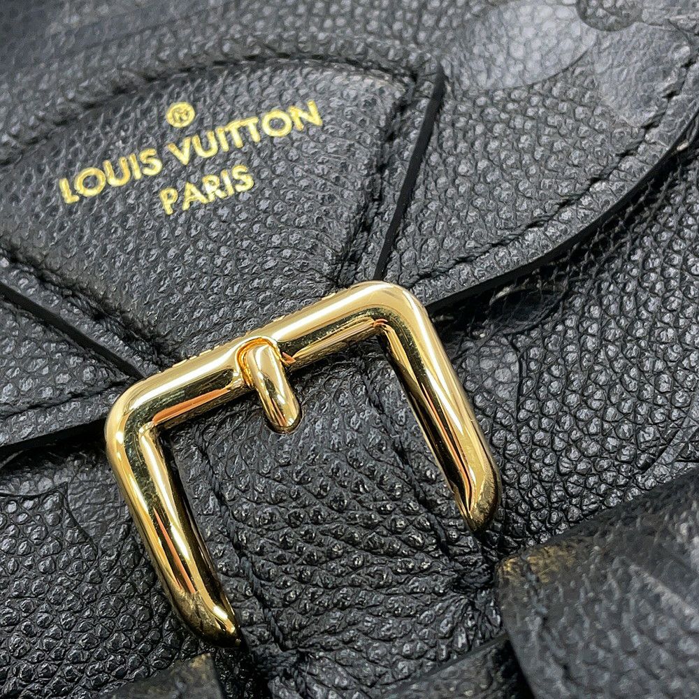 ルイヴィトン リュックサック モノグラム・アンプラント バックアップ M47072 LOUIS VUITTON バックパック 黒 ブラック バッグ