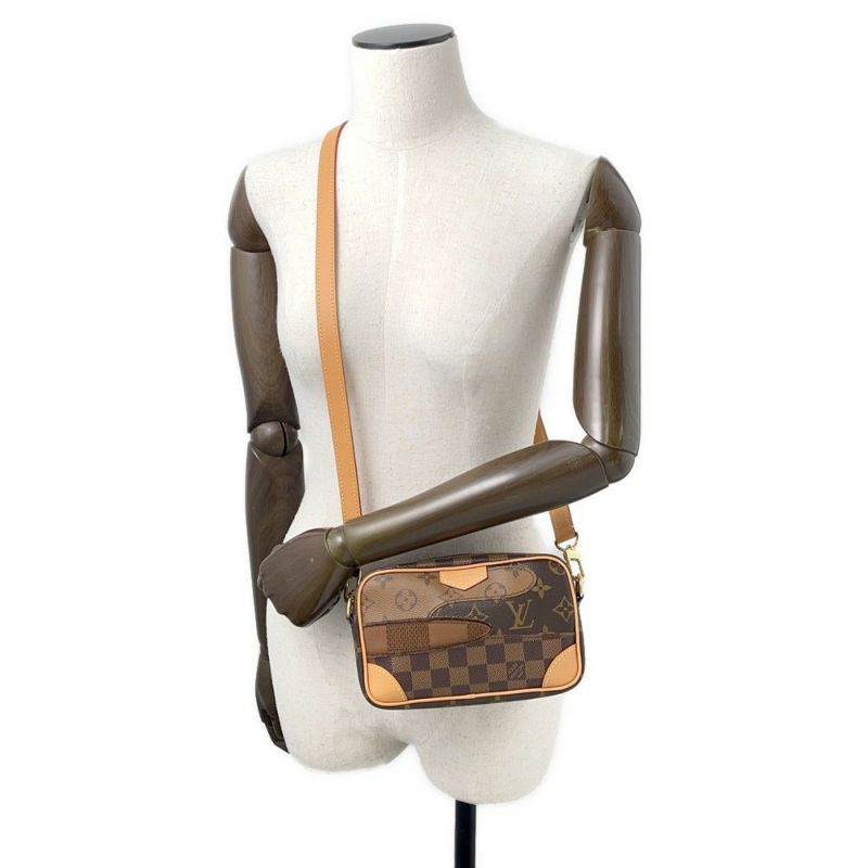 ルイヴィトン ショルダーバッグ モノグラム・ランドスケープ トロカデロ・ウェアラブル ウォレット M26020 ヴィトン バッグ ダミエ・エベヌ