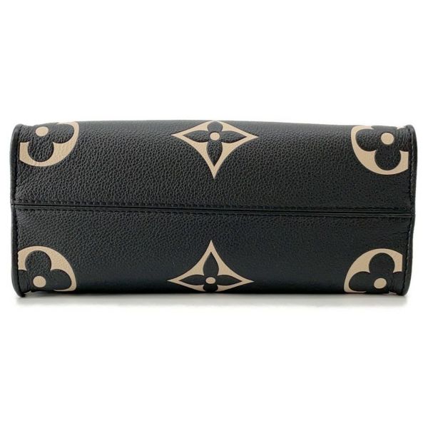 ルイヴィトン ハンドバッグ バイカラーモノグラム・アンプラント オンザゴー PM M45659 2way ショルダー 黒 ブラック