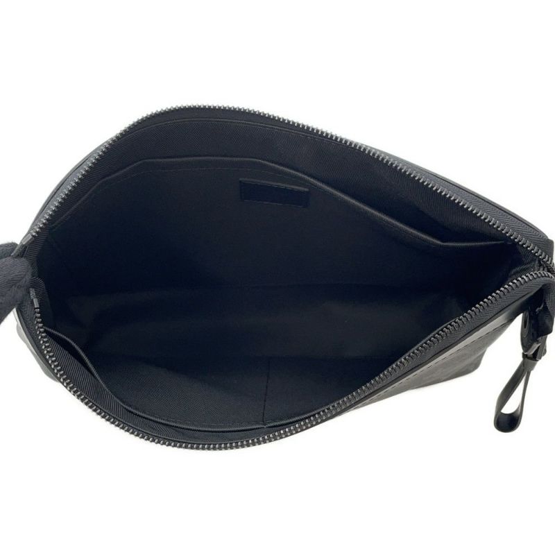 ルイヴィトン クラッチバッグ モノグラム・エクリプス ポシェット ヴォワヤージュ スープル M82543 メンズ 黒 ブラック