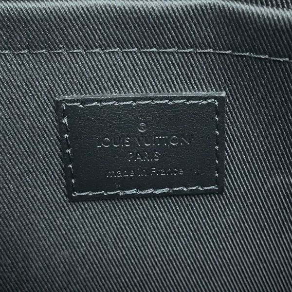 ルイヴィトン クラッチバッグ モノグラム・エクリプス ポシェット ヴォワヤージュ スープル M82543 メンズ 黒 ブラック