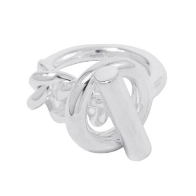 エルメス リング クロワゼットMM SV925シルバー リングサイズ54 HERMES