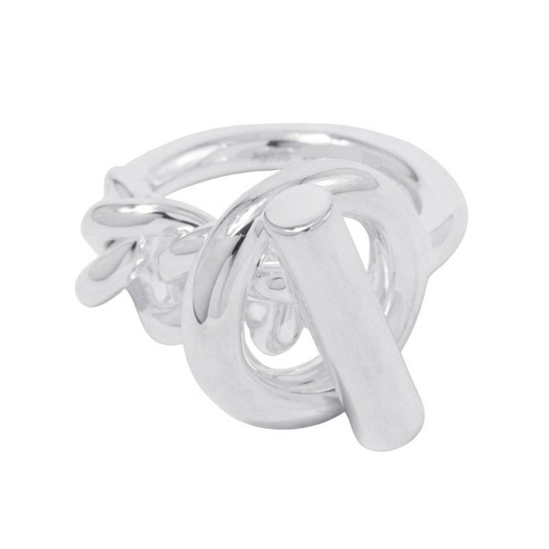 エルメス リング クロワゼットMM SV925シルバー リングサイズ52 HERMES ジュエリー 指輪