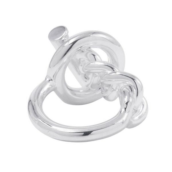 エルメス リング クロワゼットMM SV925シルバー リングサイズ52 HERMES ジュエリー 指輪