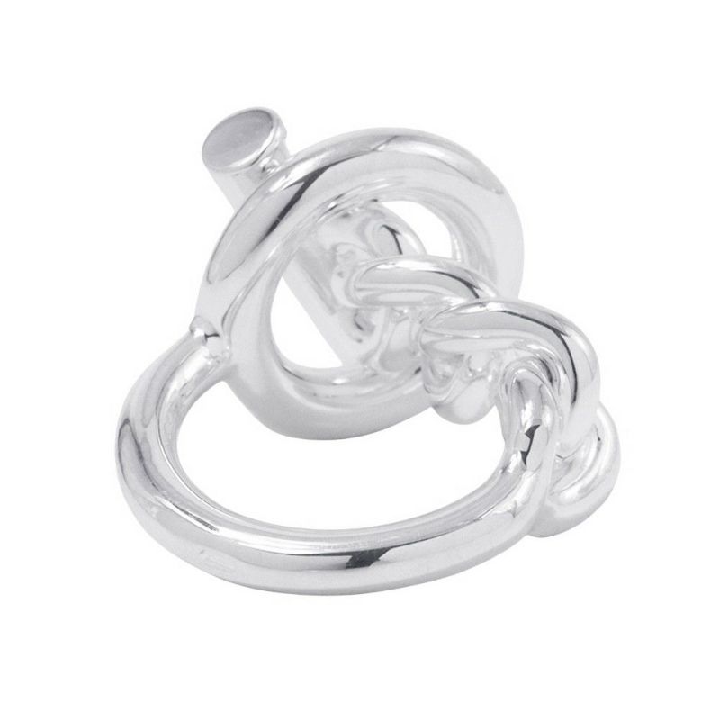 エルメス リング クロワゼットMM SV925シルバー リングサイズ52 HERMES ジュエリー 指輪