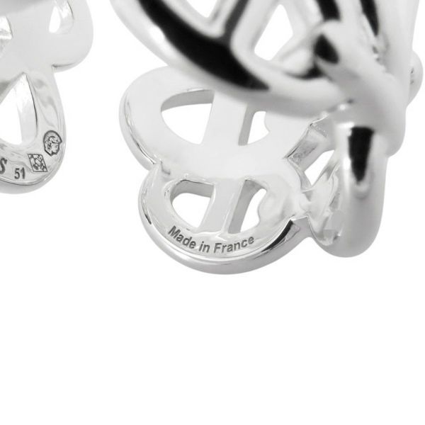 エルメス リング シェーヌダンクル アンシェネGM Enchainee SV925シルバー リングサイズ51 HERMES 指輪