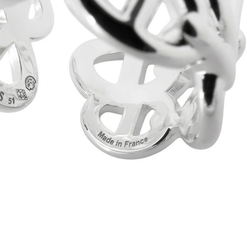 エルメス リング シェーヌダンクル アンシェネGM Enchainee SV925シルバー リングサイズ51 HERMES 指輪