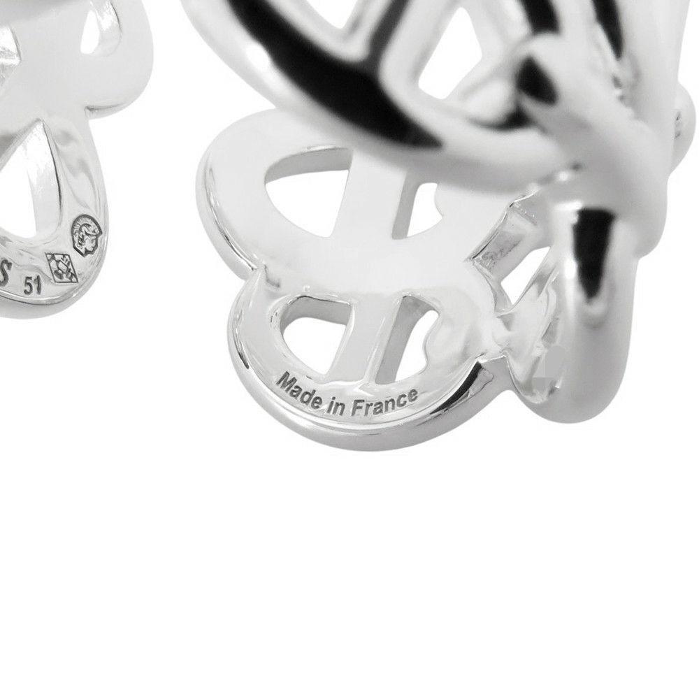 エルメス リング シェーヌダンクル アンシェネGM Enchainee SV925シルバー リングサイズ51 HERMES 指輪