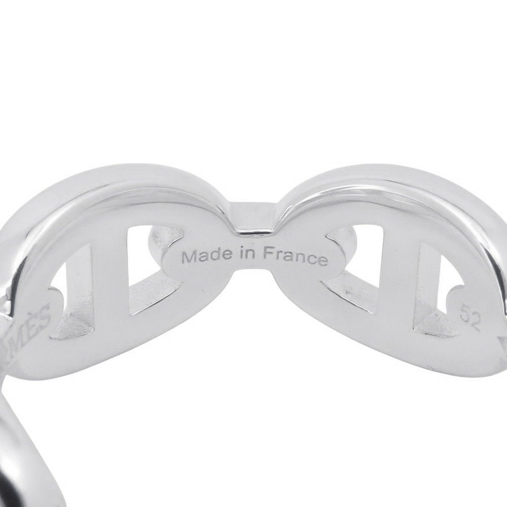 エルメス リング シェーヌダンクル アンシェネPM Enchainee SV925シルバー リングサイズ52 HERMES ジュエリー