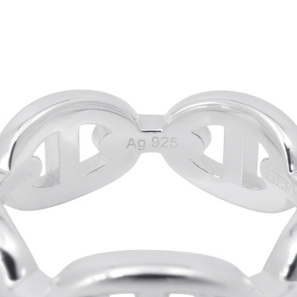 エルメス リング シェーヌダンクル アンシェネPM Enchainee SV925シルバー リングサイズ52 HERMES ジュエリー