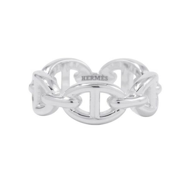 エルメス リング シェーヌダンクル アンシェネPM Enchainee SV925シルバー リングサイズ52 HERMES ジュエリー