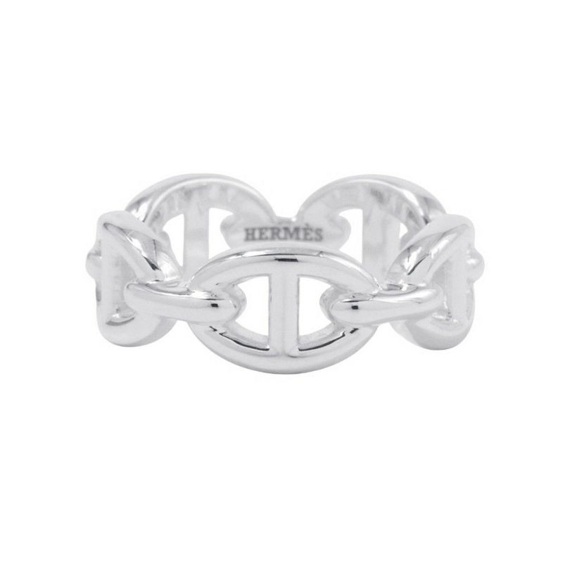 エルメス リング シェーヌダンクル アンシェネPM Enchainee SV925シルバー リングサイズ52 HERMES ジュエリー