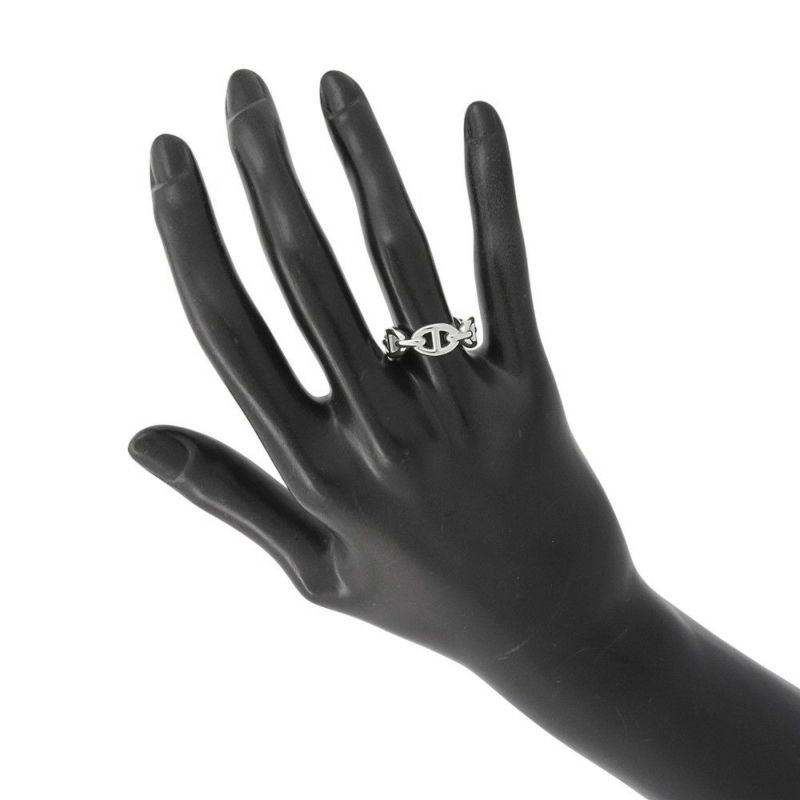 エルメス リング シェーヌダンクル アンシェネPM Enchainee SV925シルバー リングサイズ52 HERMES ジュエリー