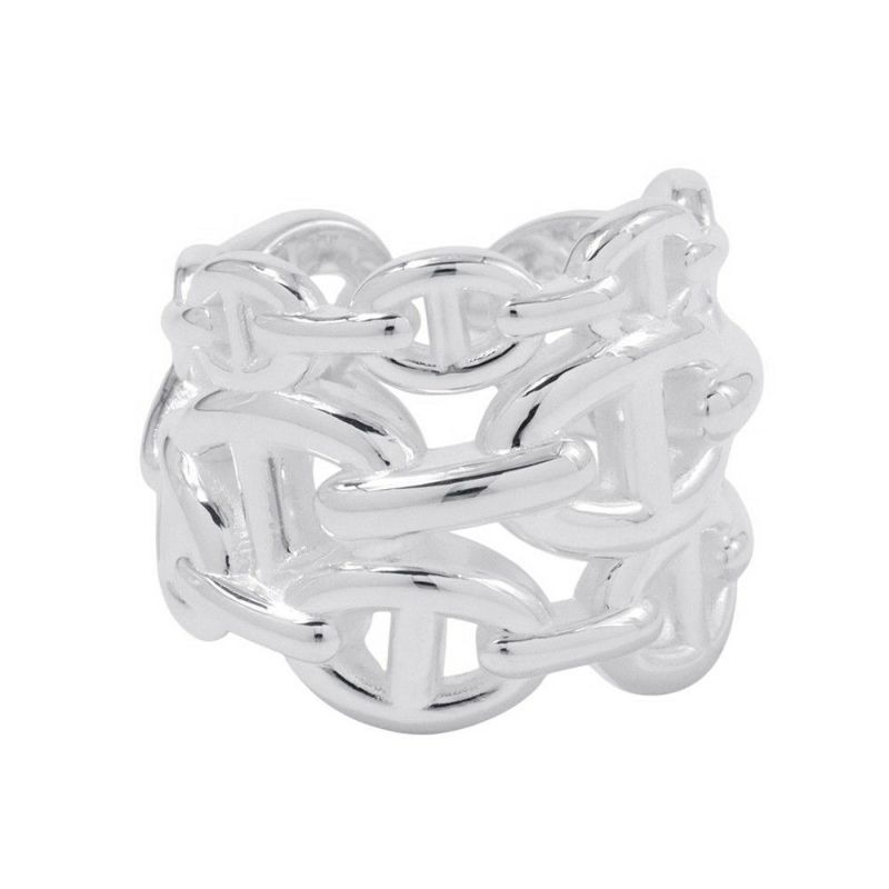 エルメス リング シェーヌダンクル アンシェネGM Enchainee SV925シルバー リングサイズ53 HERMES 指輪