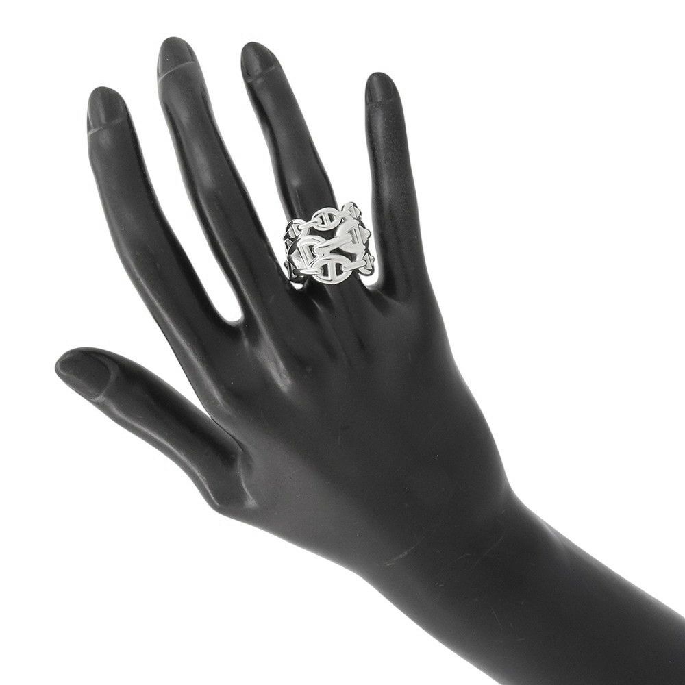 エルメス リング シェーヌダンクル アンシェネGM Enchainee SV925シルバー リングサイズ53 HERMES 指輪