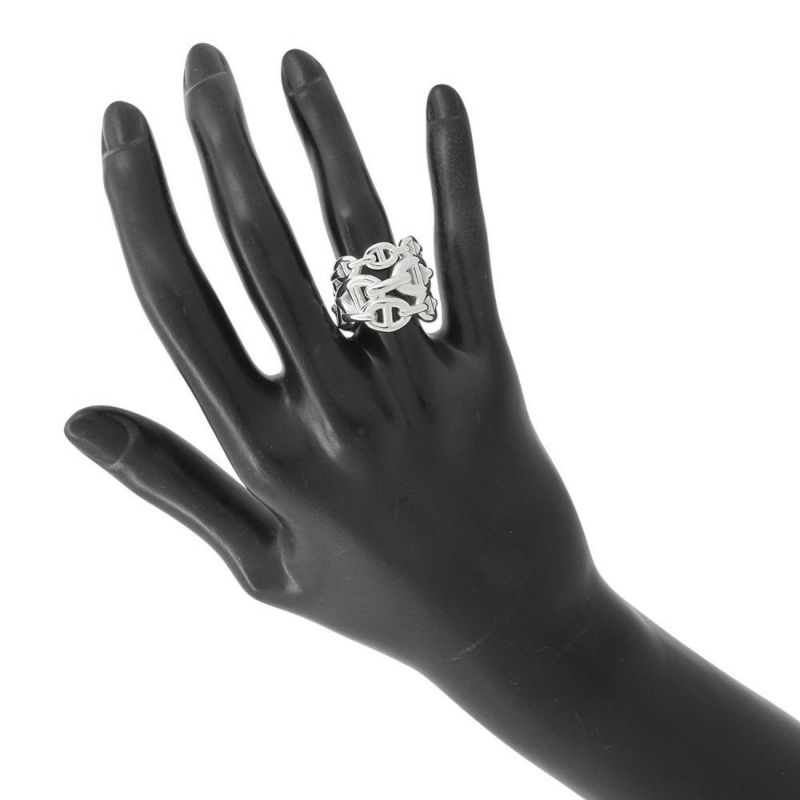 エルメス リング シェーヌダンクル アンシェネGM Enchainee SV925シルバー リングサイズ53 HERMES 指輪