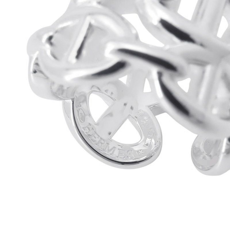 エルメス リング シェーヌダンクル アンシェネGM Enchainee SV925シルバー リングサイズ53 HERMES 指輪