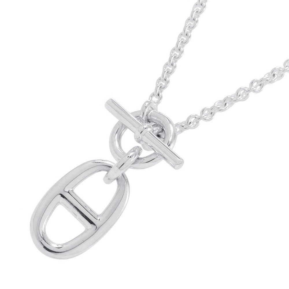エルメス ネックレス シェーヌダンクル アミュレット SV925シルバー HERMES ジュエリー