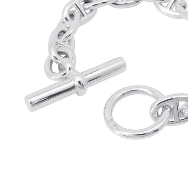 エルメス ブレスレット シェーヌダンクルPM 14コマ SV925シルバー HERMES ジュエリー