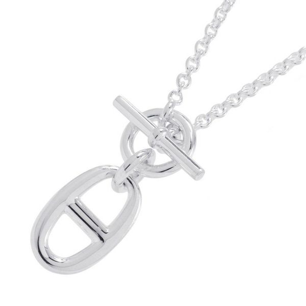 エルメス ネックレス シェーヌダンクル アミュレット SV925シルバー HERMES ジュエリー