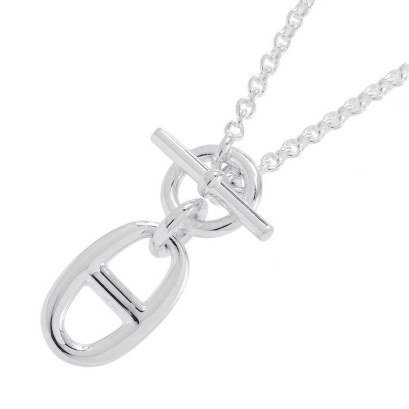 エルメス ネックレス シェーヌダンクル アミュレット SV925シルバー HERMES ジュエリー