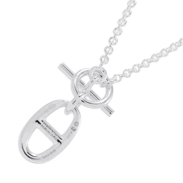 エルメス ネックレス シェーヌダンクル アミュレット SV925シルバー HERMES ジュエリー