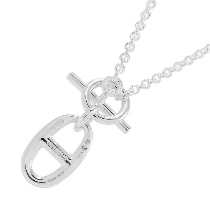 エルメス ネックレス シェーヌダンクル アミュレット SV925シルバー HERMES ジュエリー