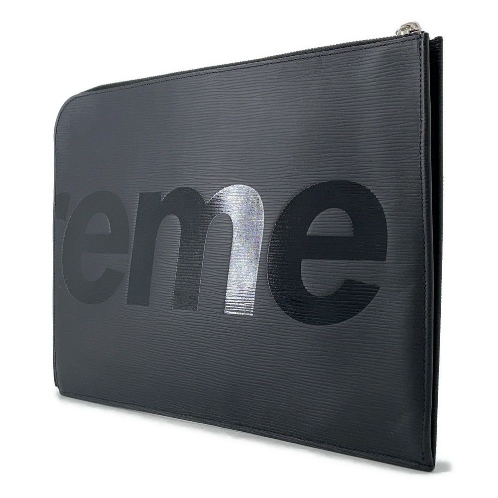 ルイヴィトン クラッチバッグ モノグラム/シュプリーム ポシェット・ジュール M67754 メンズ 黒 ブラック