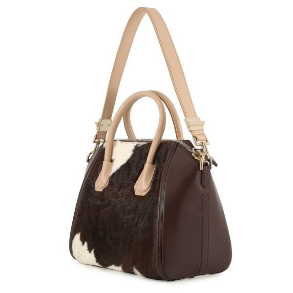 ジバンシー ハンドバッグ アンティゴナ レザー ハラコ GIVENCHY 2wayショルダー