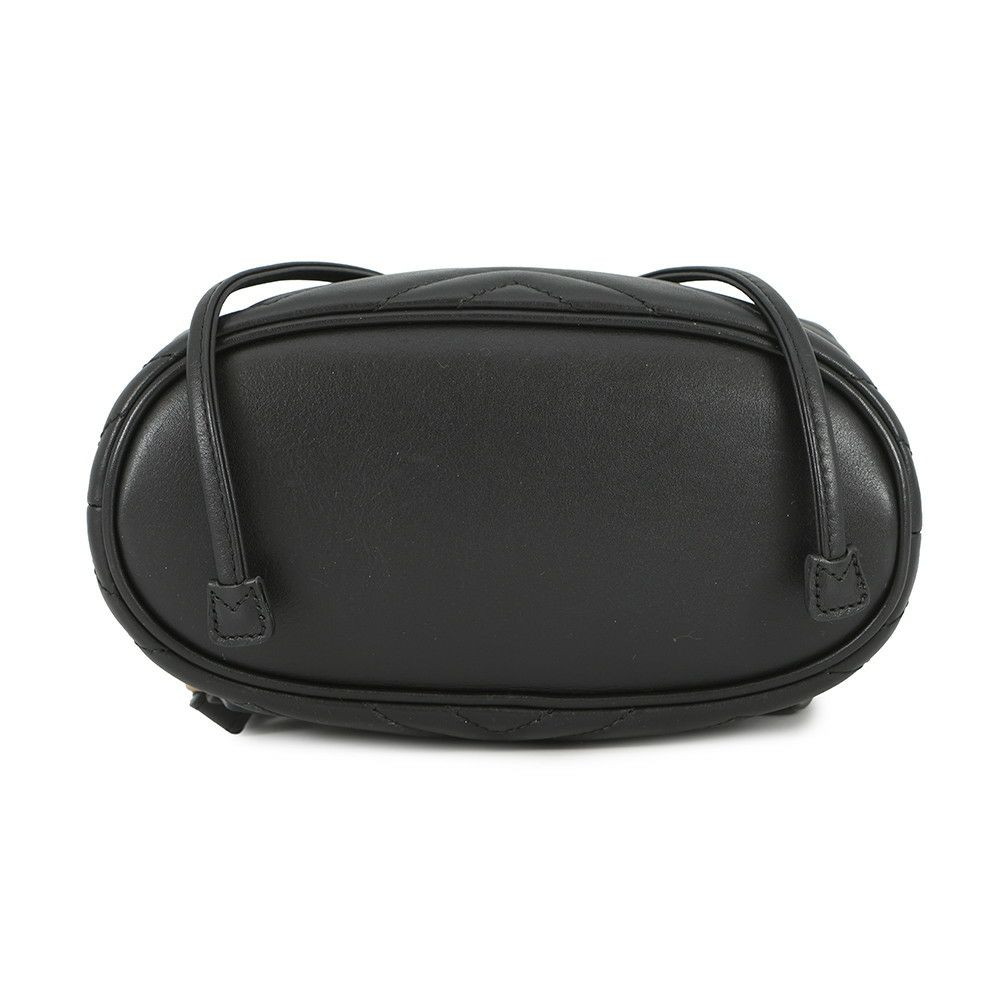 グッチ リュック GGマーモント レザー 528129 GUCCI バッグ 黒