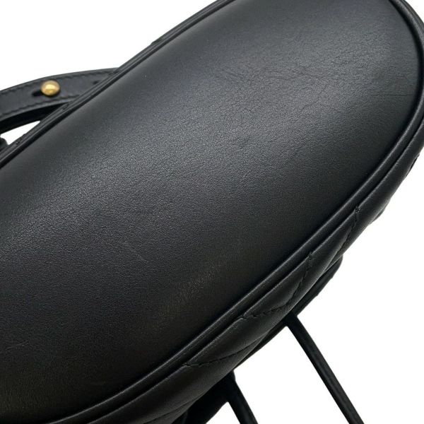 グッチ リュック GGマーモント レザー 528129 GUCCI バッグ 黒