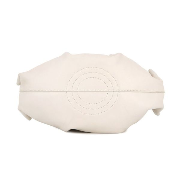 ロエベ チェーンショルダーバッグ パセオ スモール  レザー LOEWE バッグ 白