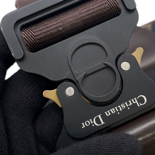 クリスチャン・ディオール ボディバッグ サドル カモフラ キャンバス Christian Dior メンズ セール品