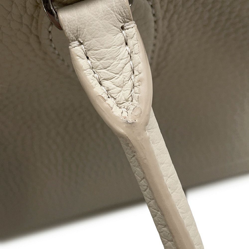 ザ ロウ ハンドバッグ インディア 10 レザー W1734 L133 THE ROW 2wayショルダー 白