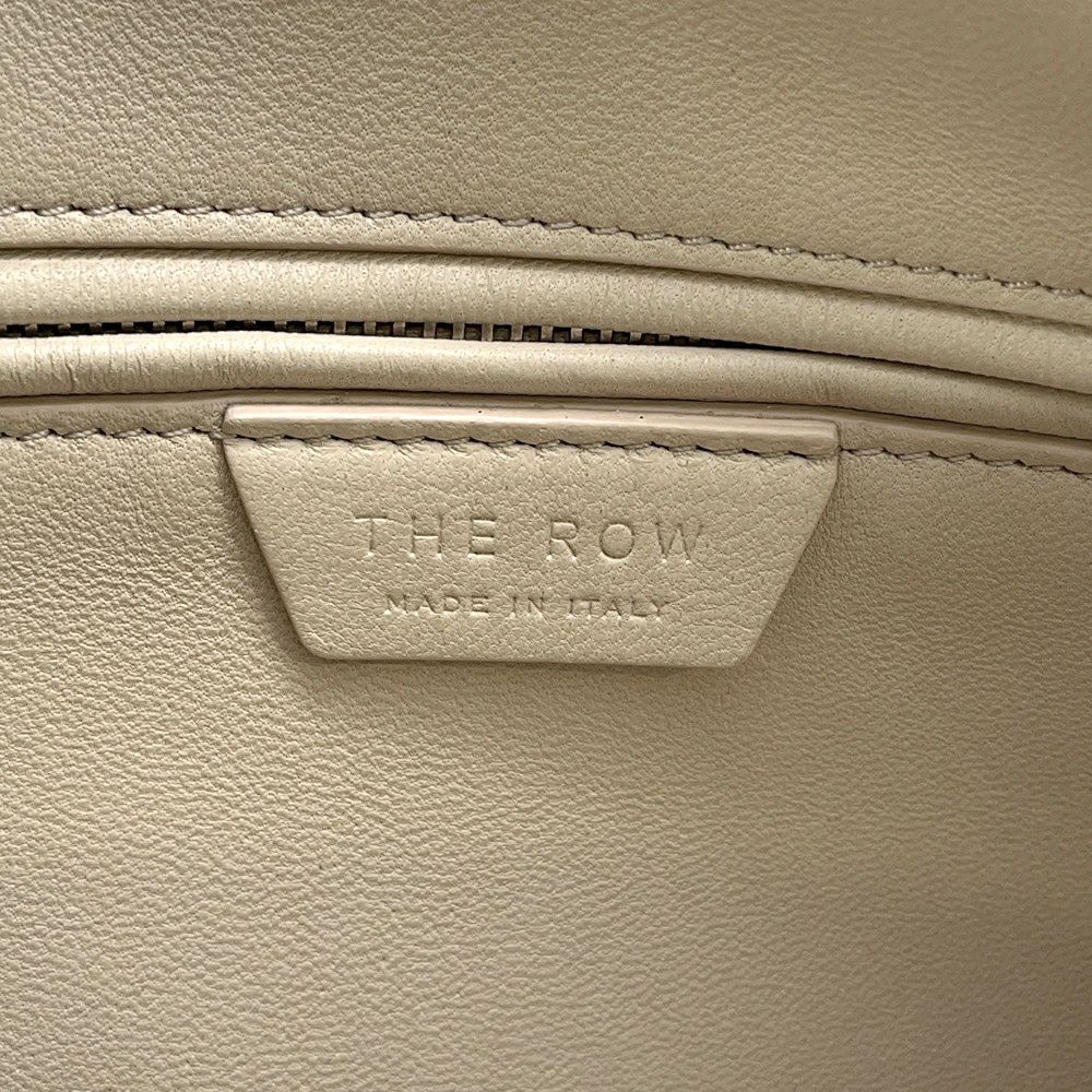 ザ ロウ ハンドバッグ インディア 10 レザー W1734 L133 THE ROW 2wayショルダー 白