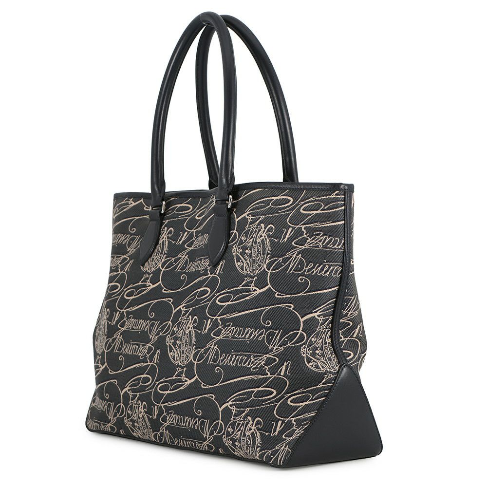 ベルルッティ トートバッグ カリグラフィ トゥジュール キャンバス レザー Berluti バッグ メンズ