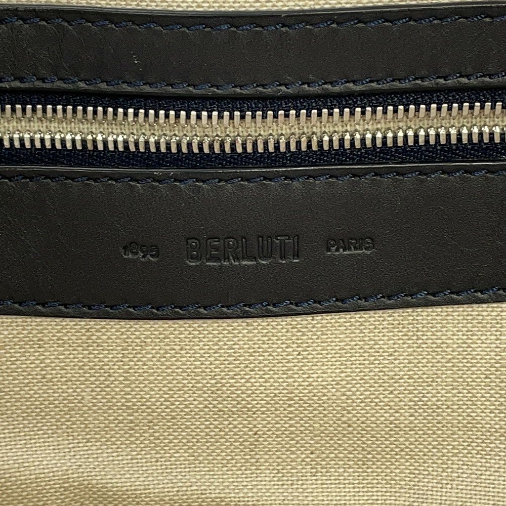 ベルルッティ トートバッグ カリグラフィ トゥジュール キャンバス レザー Berluti バッグ メンズ