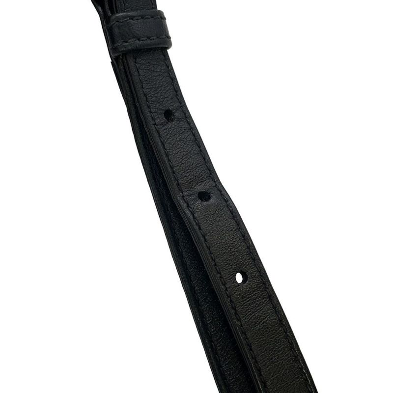 ミュウミュウ ハンドバッグ アルカディマテラッセ レザー 5BB124 MIUMIU 2wayショルダー 黒