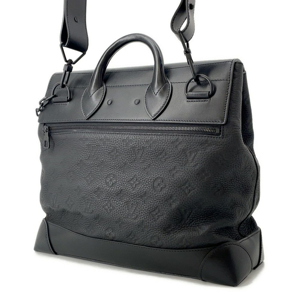 ルイヴィトン メッセンジャーバッグ モノグラム・トリヨン スティーマーPM M55701 黒 ブラック 2020春夏 メンズ ヴァージル･アブロー