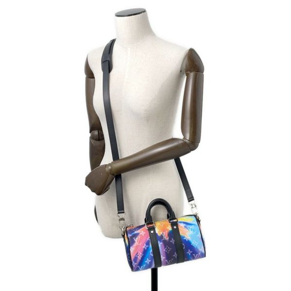 ルイヴィトン ハンドバッグ モノグラム・サンセット キーポルXS M80953 LOUIS VUITTON 黒 ブラック