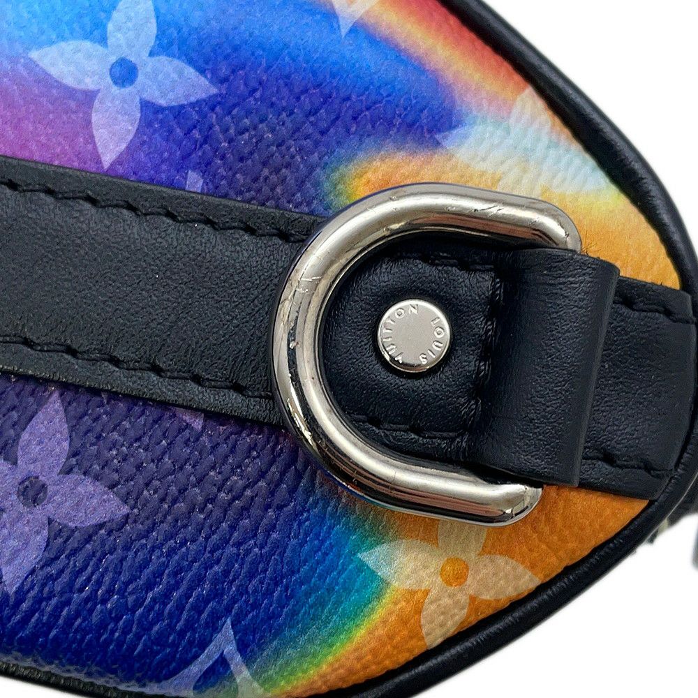 ルイヴィトン ハンドバッグ モノグラム・サンセット キーポルXS M80953 LOUIS VUITTON 黒 ブラック