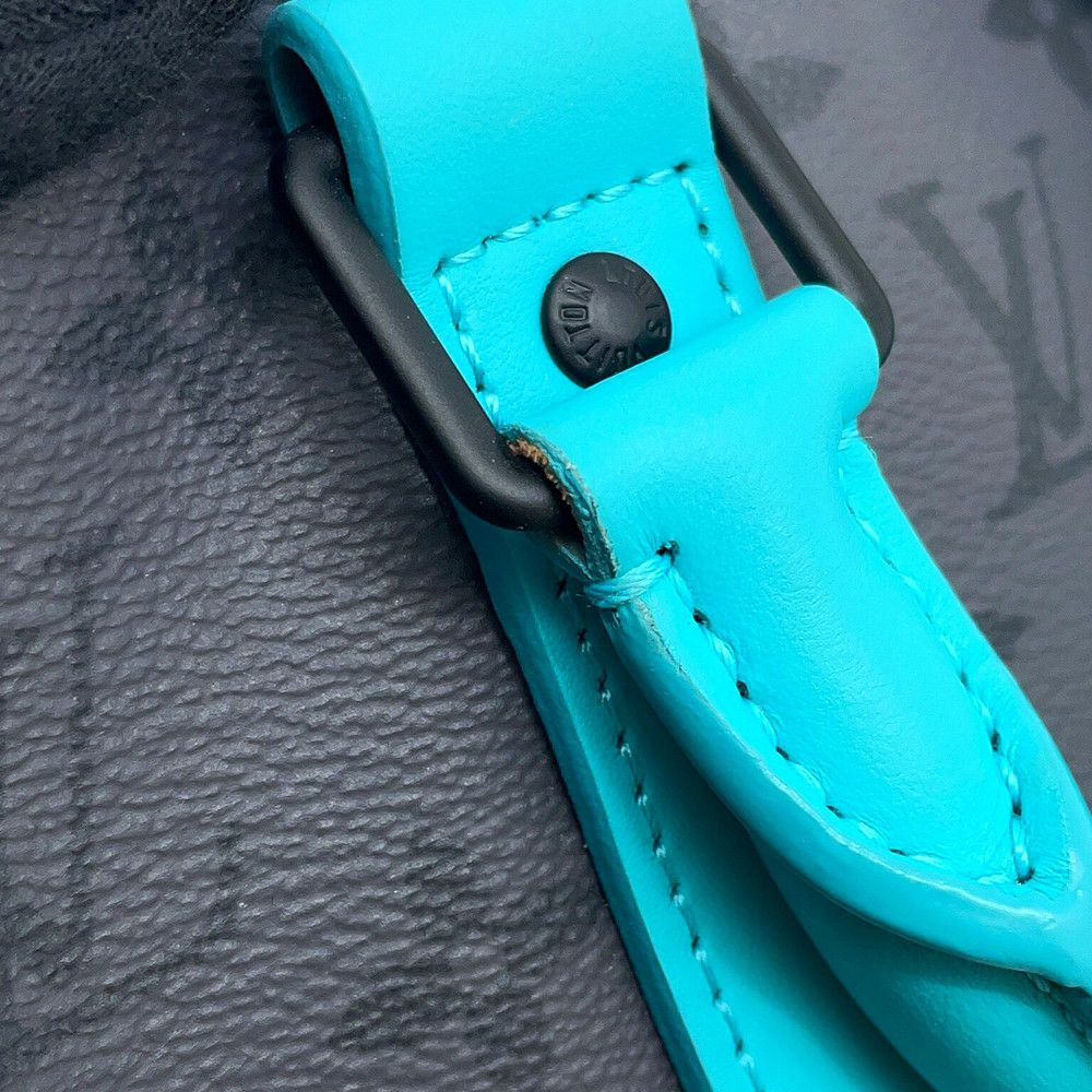 ルイヴィトン ハンドバッグ モノグラム・エクリプス リバース キーポル・バンドリエール25 M11645 2wayバッグ ブラック 黒