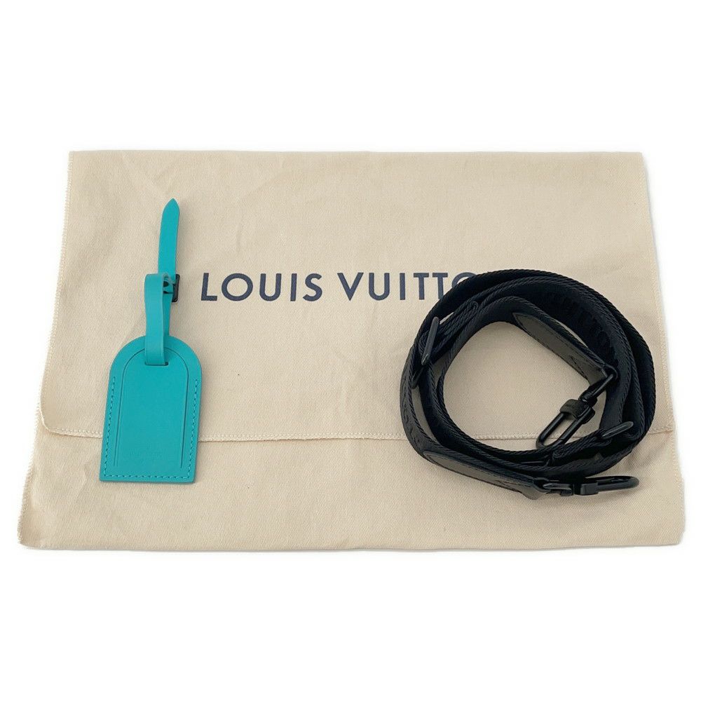 ルイヴィトン ハンドバッグ モノグラム・エクリプス リバース キーポル・バンドリエール25 M11645 2wayバッグ ブラック 黒